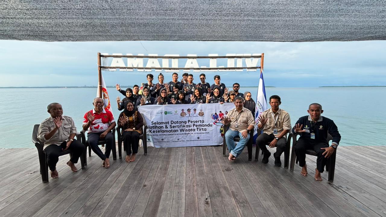 Official opening of the Balawista Water Safety Training in East Kutai.